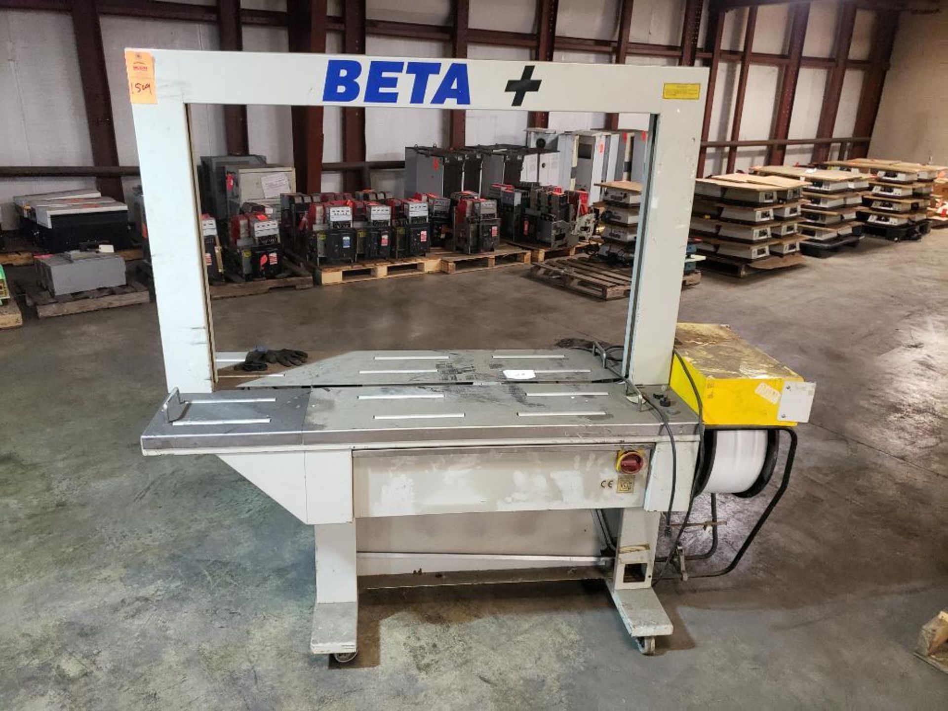 BETA + automatic banding machine. Model BETA PLUS.