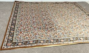 A ‘Smada’ Axminster carpet, circa 1970, attributed to Adam’s & Co., the field decorated with