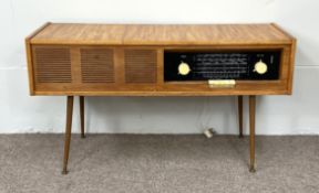 A vintage Unitra DG-203 combined radiogram / record player