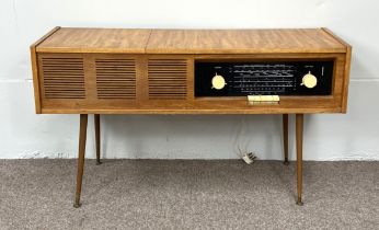 A vintage Unitra DG-203 combined radiogram / record player