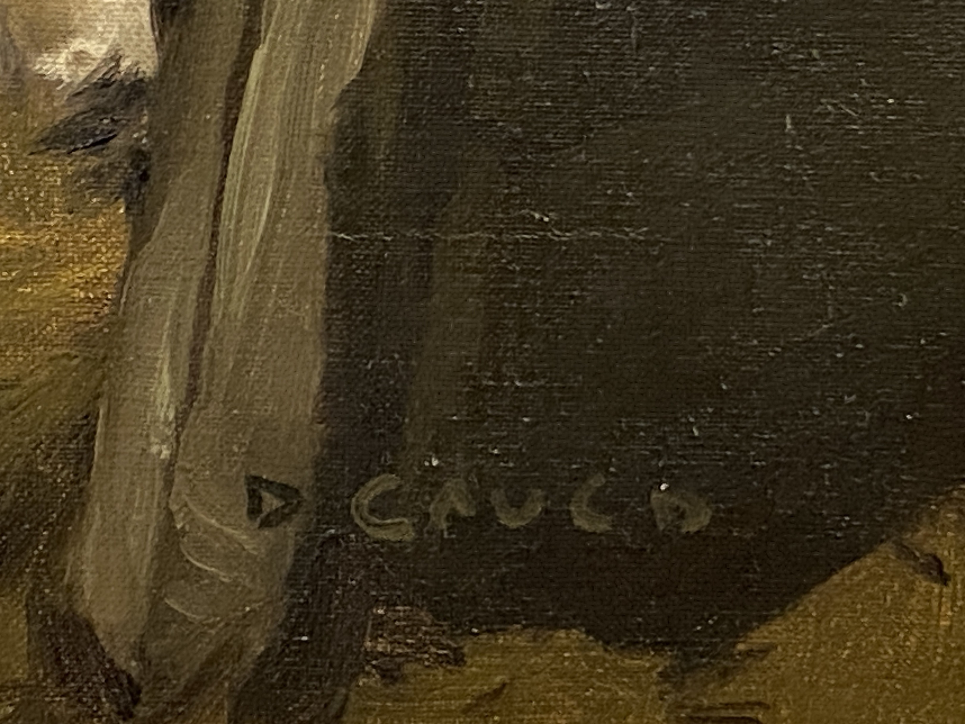 DAVID GAULD, Scottish (1836-1936), AYRSHIRE CALVES IN A BARN, oil on canvas, signed LR: D. Gauld, - Image 4 of 7