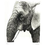 HENRY MOORE, OM.CH, British (1898-1986), “Elephant’s Head I”, circa 1981, lithograph, Cramer 606,