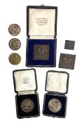 A rare collection of eleven assorted silvered and bronze ‘Bulldog Club’ medals, circa 1925,  each