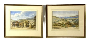 CONSTANCE BAILEY, Scottish, 19th century, Four views near Maxweltown, watercolour, unsigned,