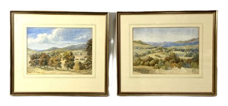 CONSTANCE BAILEY, Scottish, 19th century, Four views near Maxweltown, watercolour, unsigned,