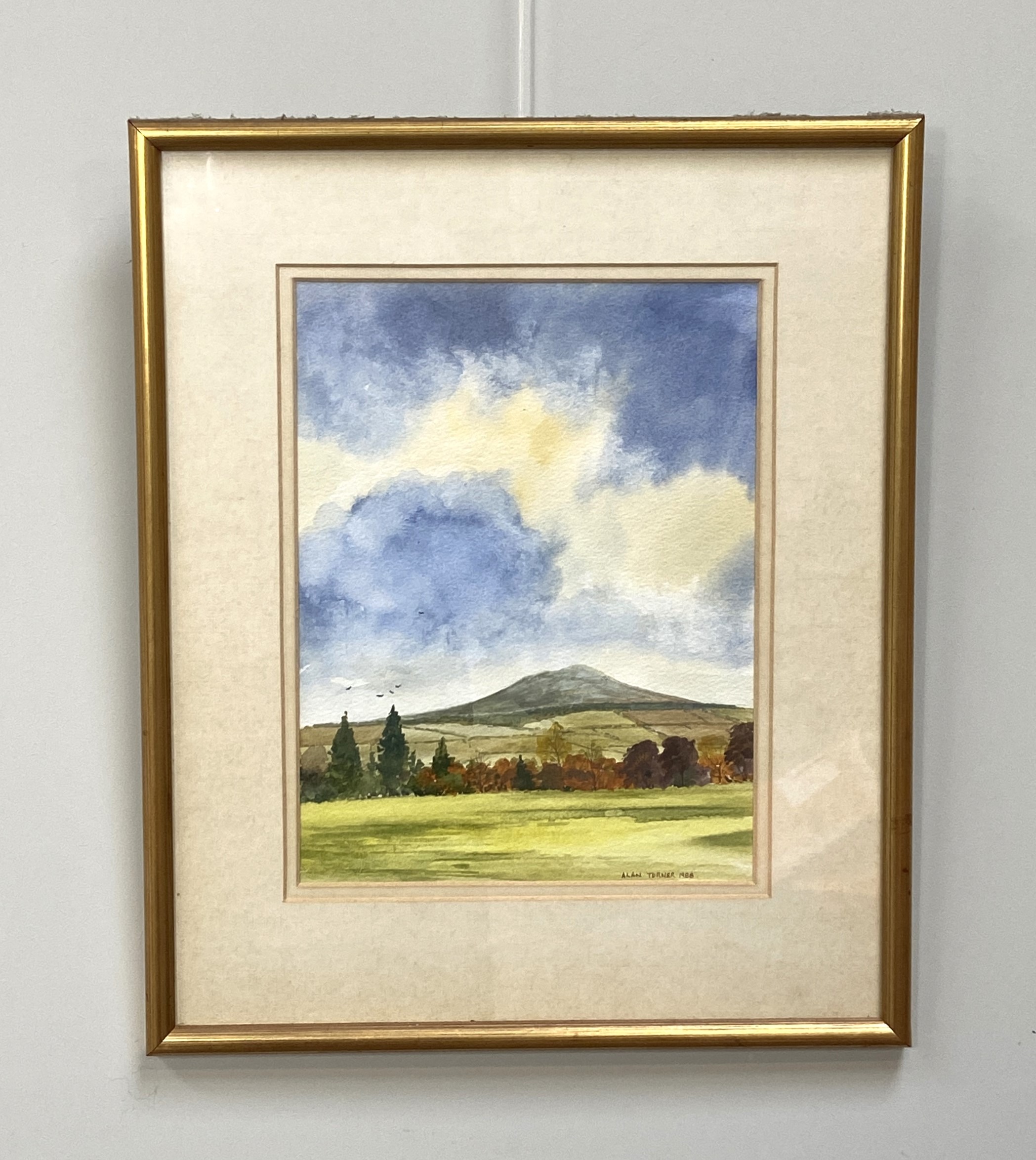 Alan Turner, Scottish (XX/XXI), Rubislaw,  watercolour, signed LR, also a photographic print of - Image 5 of 6