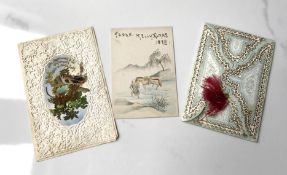 An interesting selection Victorian Christmas, Valentine’s and other cards, circa 1850-1880’s,