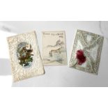 An interesting selection Victorian Christmas, Valentine’s and other cards, circa 1850-1880’s,