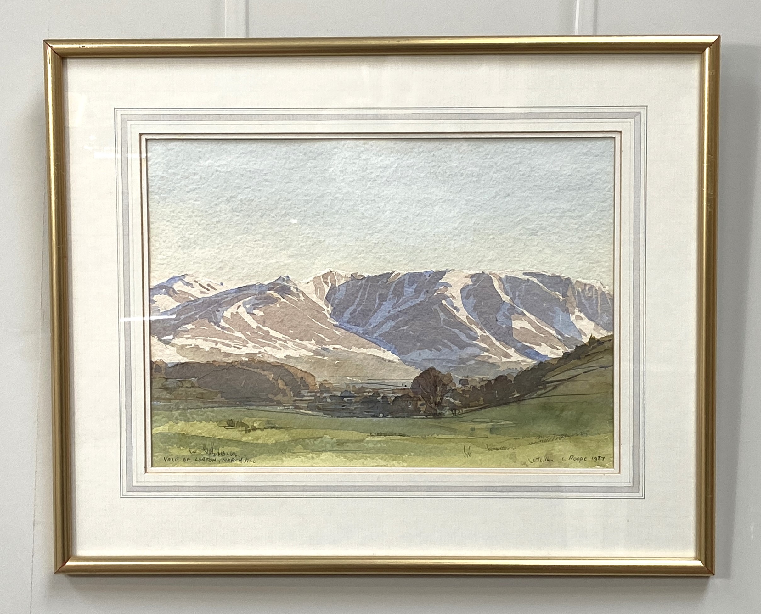 Four landscapes, including ALAN BAMFORD, British, (XX/XXI), Ingleborough, from Crina Bottom Farm, - Image 11 of 13