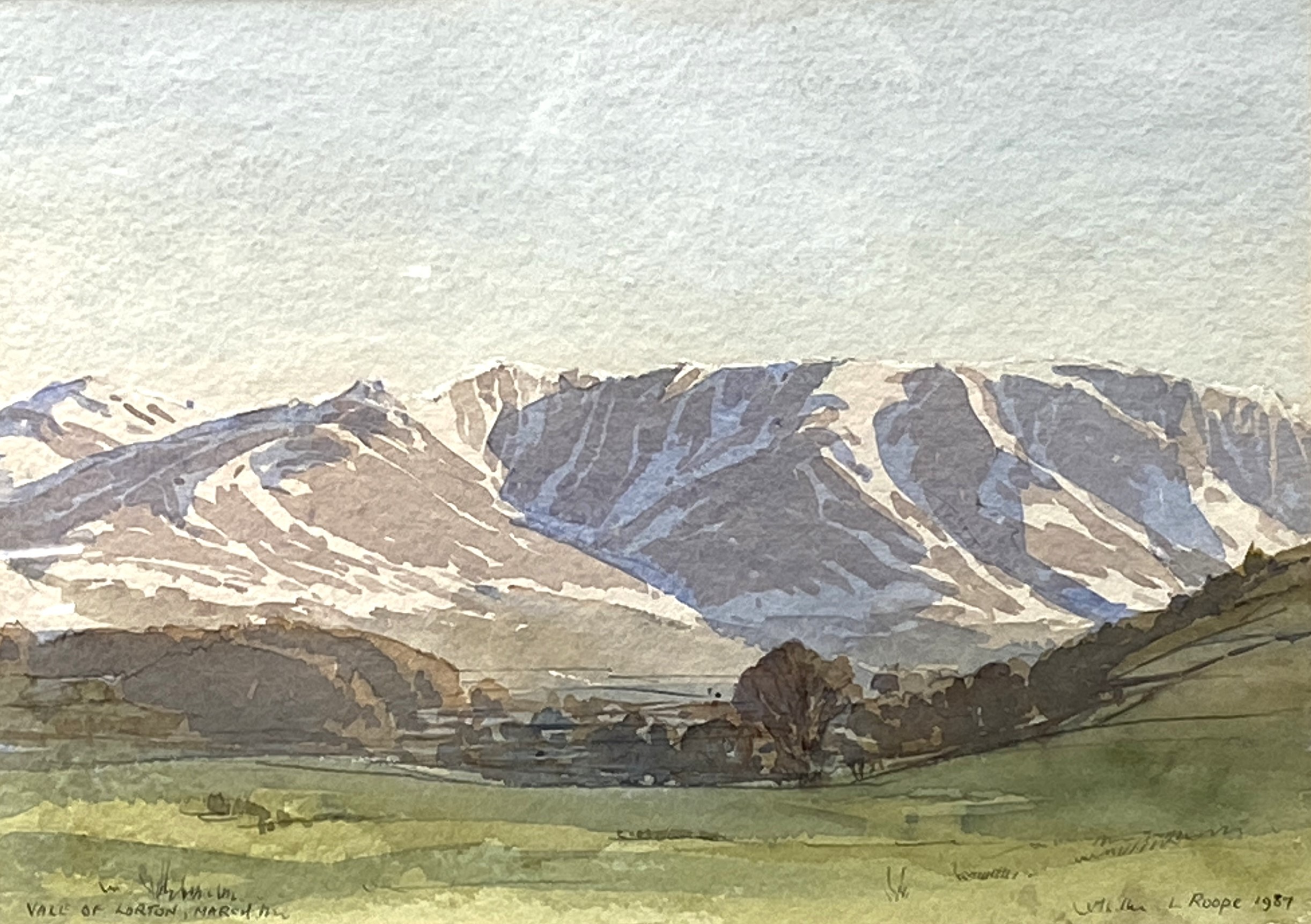 Four landscapes, including ALAN BAMFORD, British, (XX/XXI), Ingleborough, from Crina Bottom Farm, - Image 12 of 13