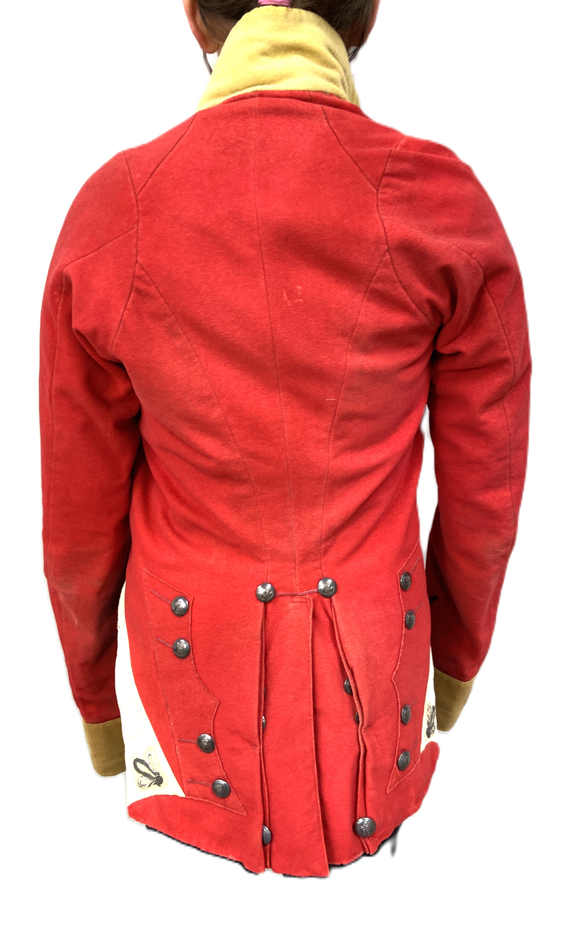 Two Regimental Officers dress red coats, 88th Regiment of Foot, The Connaught Rangers, 19th century, - Bild 15 aus 17