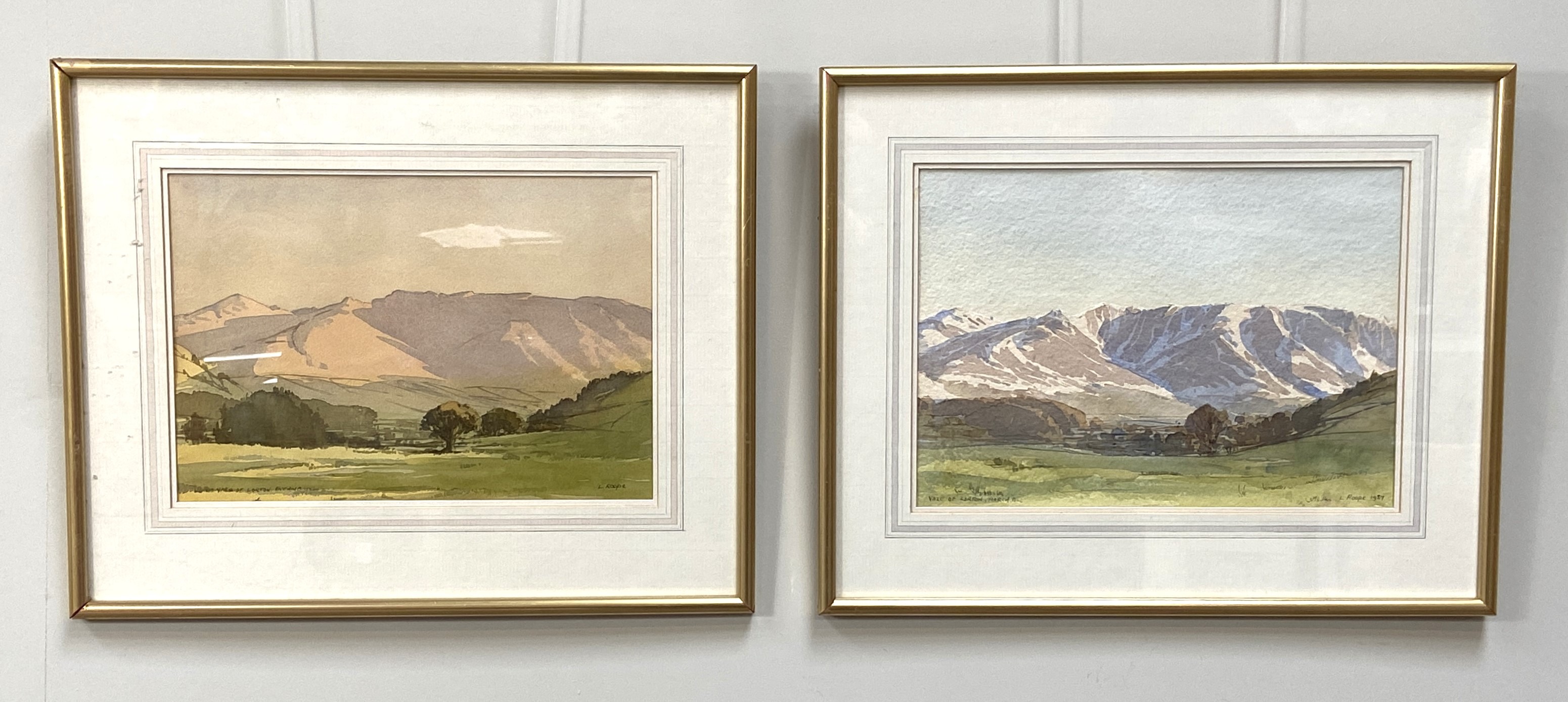 Four landscapes, including ALAN BAMFORD, British, (XX/XXI), Ingleborough, from Crina Bottom Farm, - Image 7 of 13