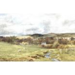 B. GALBRAITH, Scottish (XX), A Borders Lanscape, watercolour, signed LR: B. Galbraith, 98, 23cm x