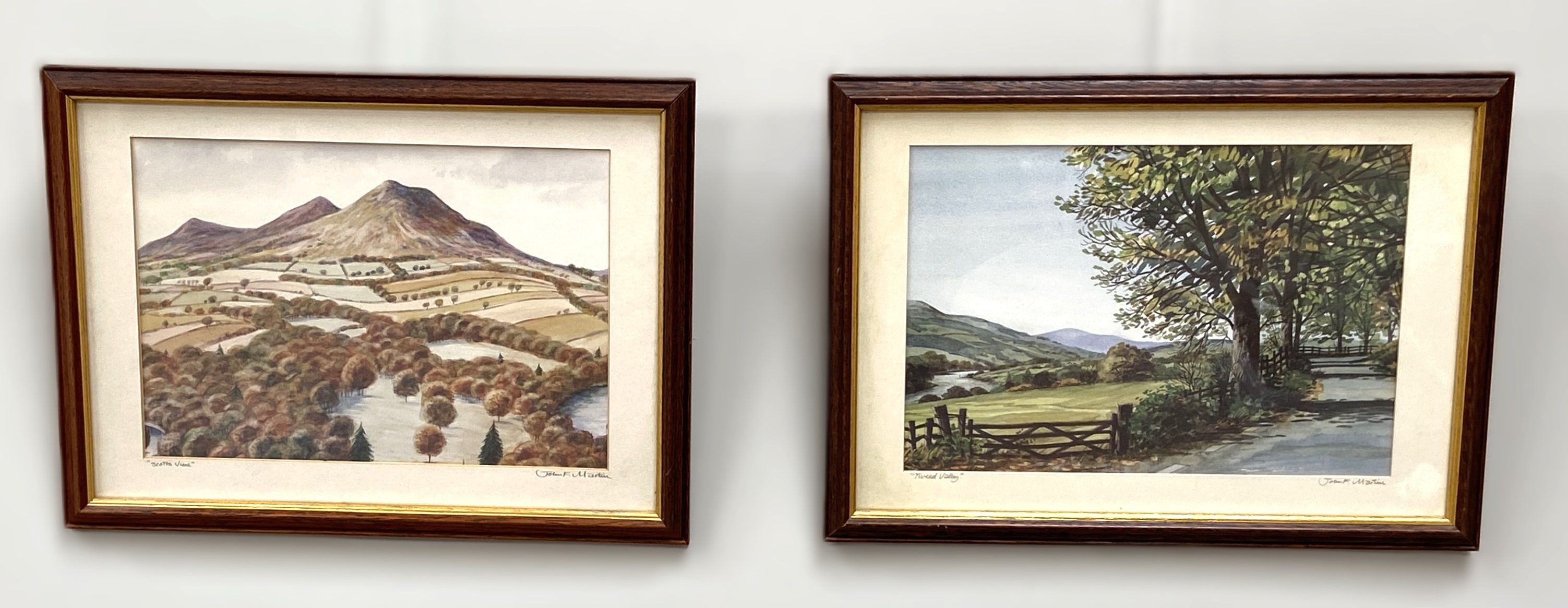 Assorted pictures and prints, including local view of Melrose Abbey and similar, prints after John - Image 10 of 15