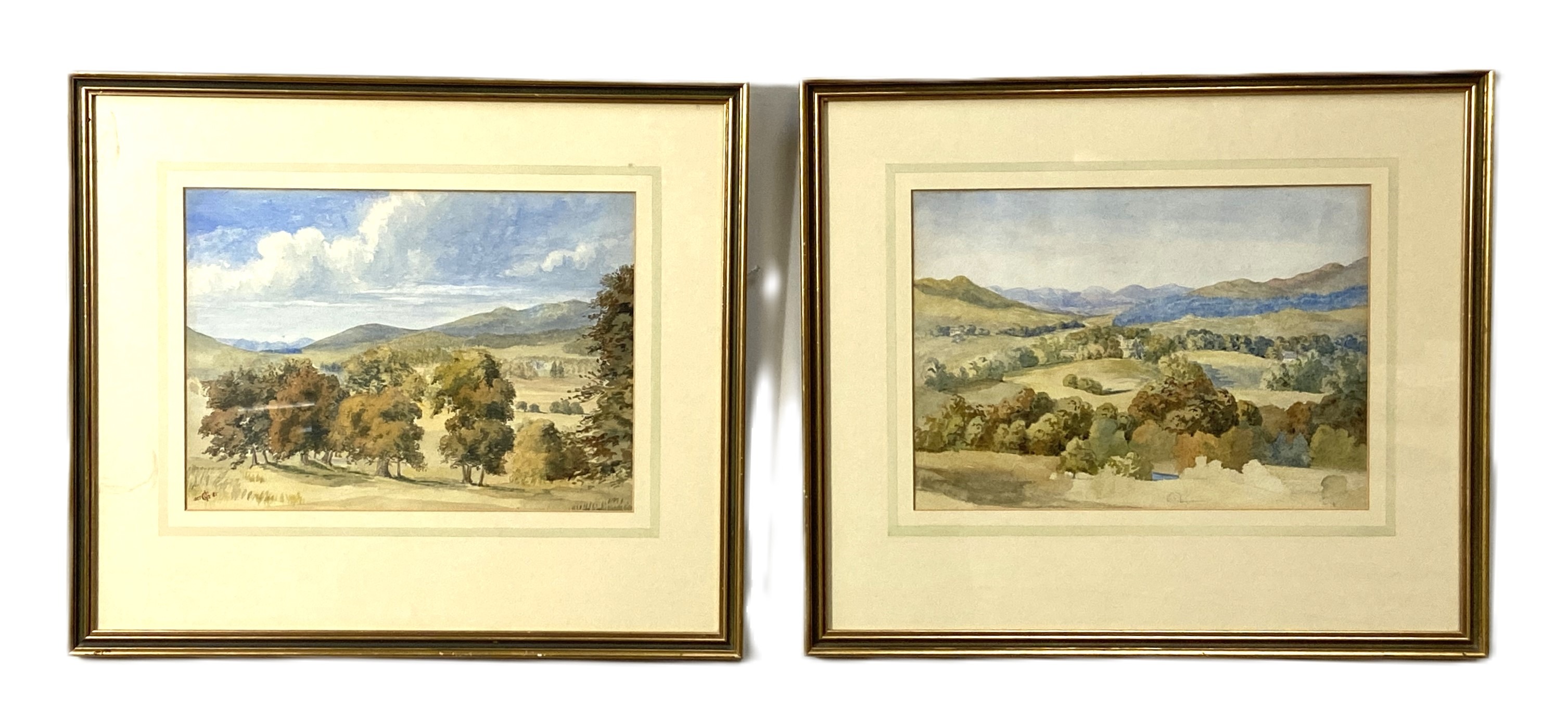 CONSTANCE BAILEY, Scottish, 19th century, Four views near Maxweltown, watercolour, unsigned, - Image 2 of 11