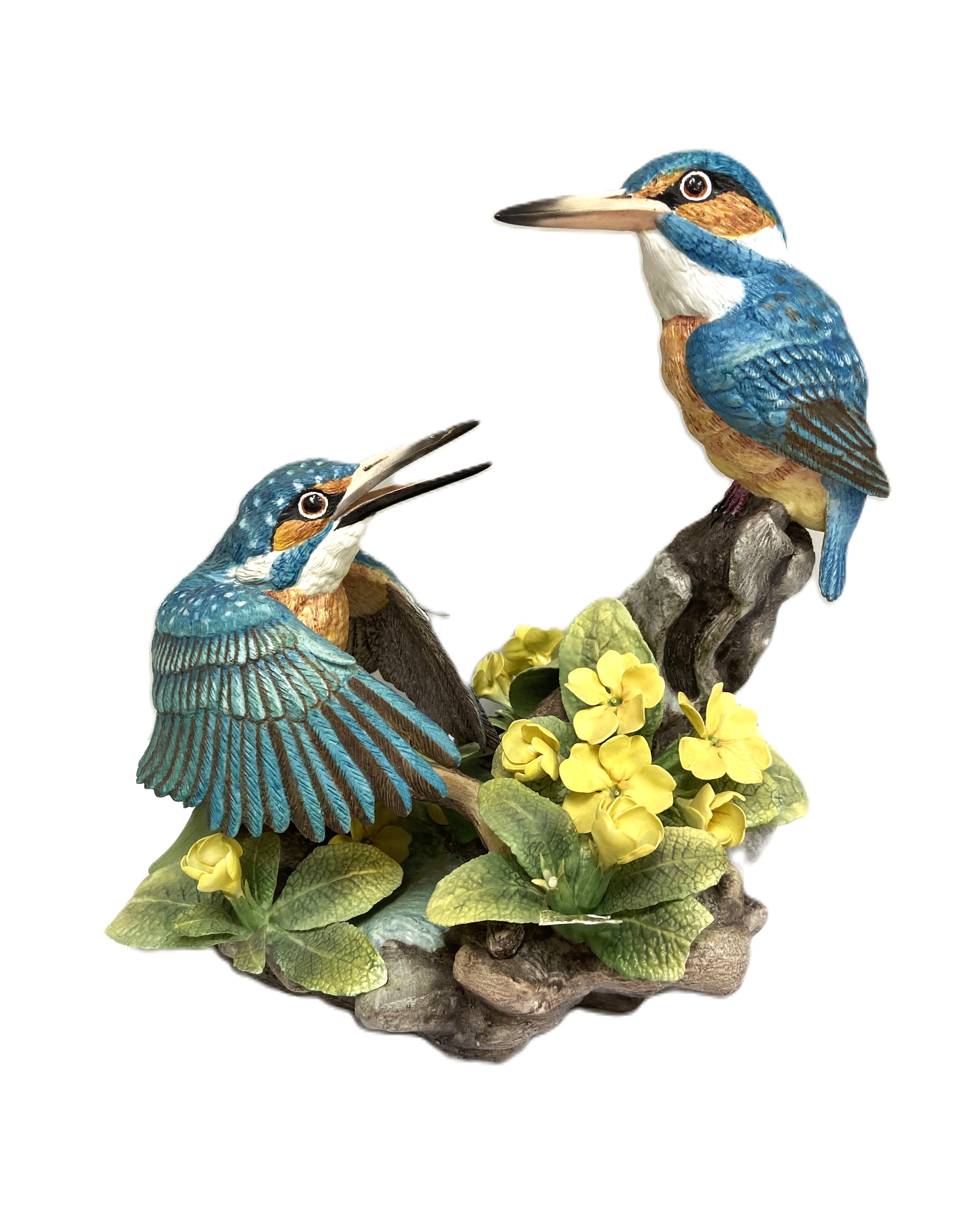 A collection or ceramic figures of birds, including a Goebel porcelain figure of a Jay; also two - Bild 2 aus 5