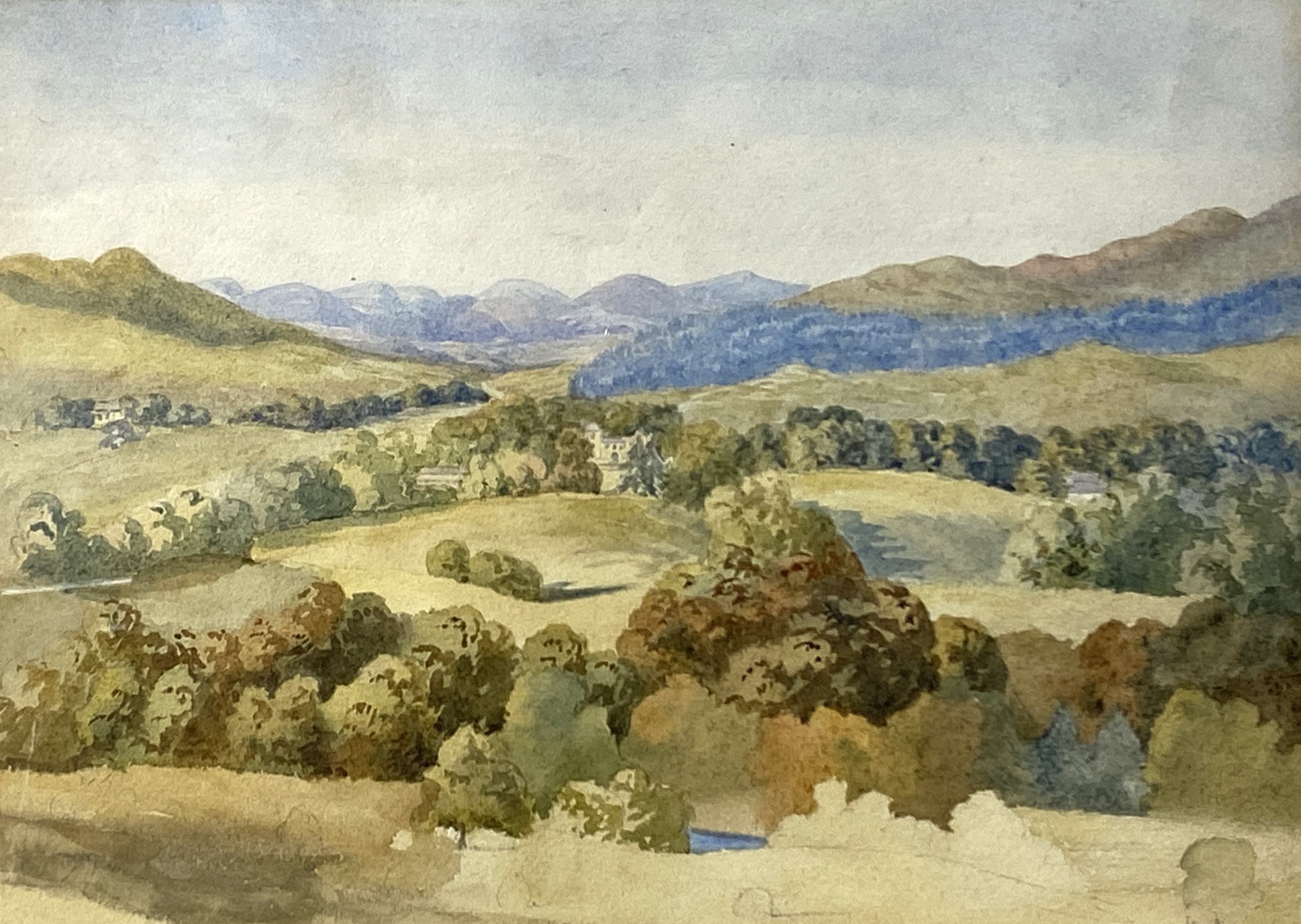 CONSTANCE BAILEY, Scottish, 19th century, Four views near Maxweltown, watercolour, unsigned, - Image 7 of 11