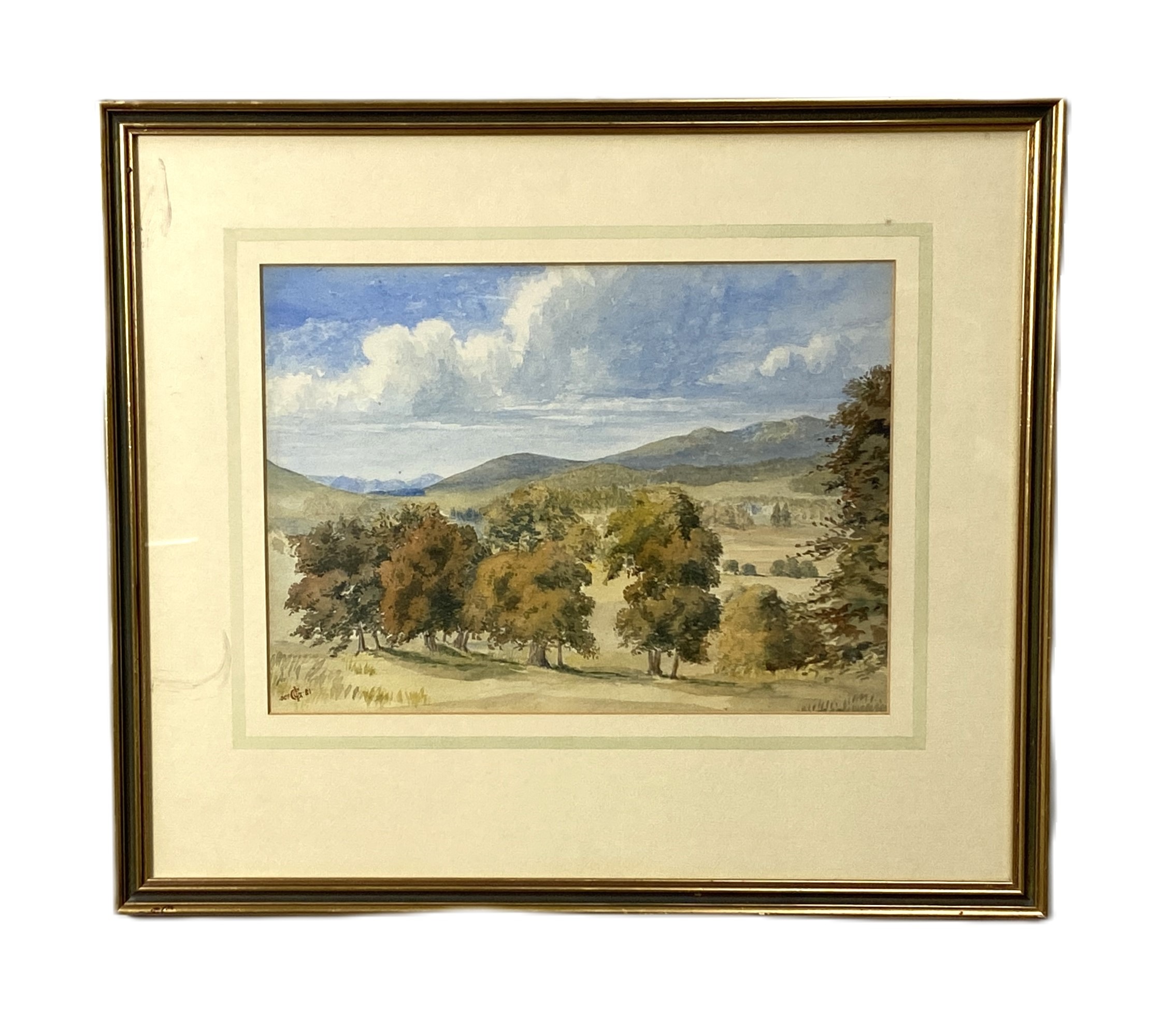 CONSTANCE BAILEY, Scottish, 19th century, Four views near Maxweltown, watercolour, unsigned, - Image 3 of 11