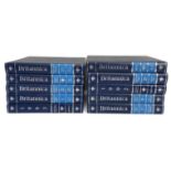 Encyclopedia Britannica, The New 15th Edition, in blue, 35 volumes, generally good overall
