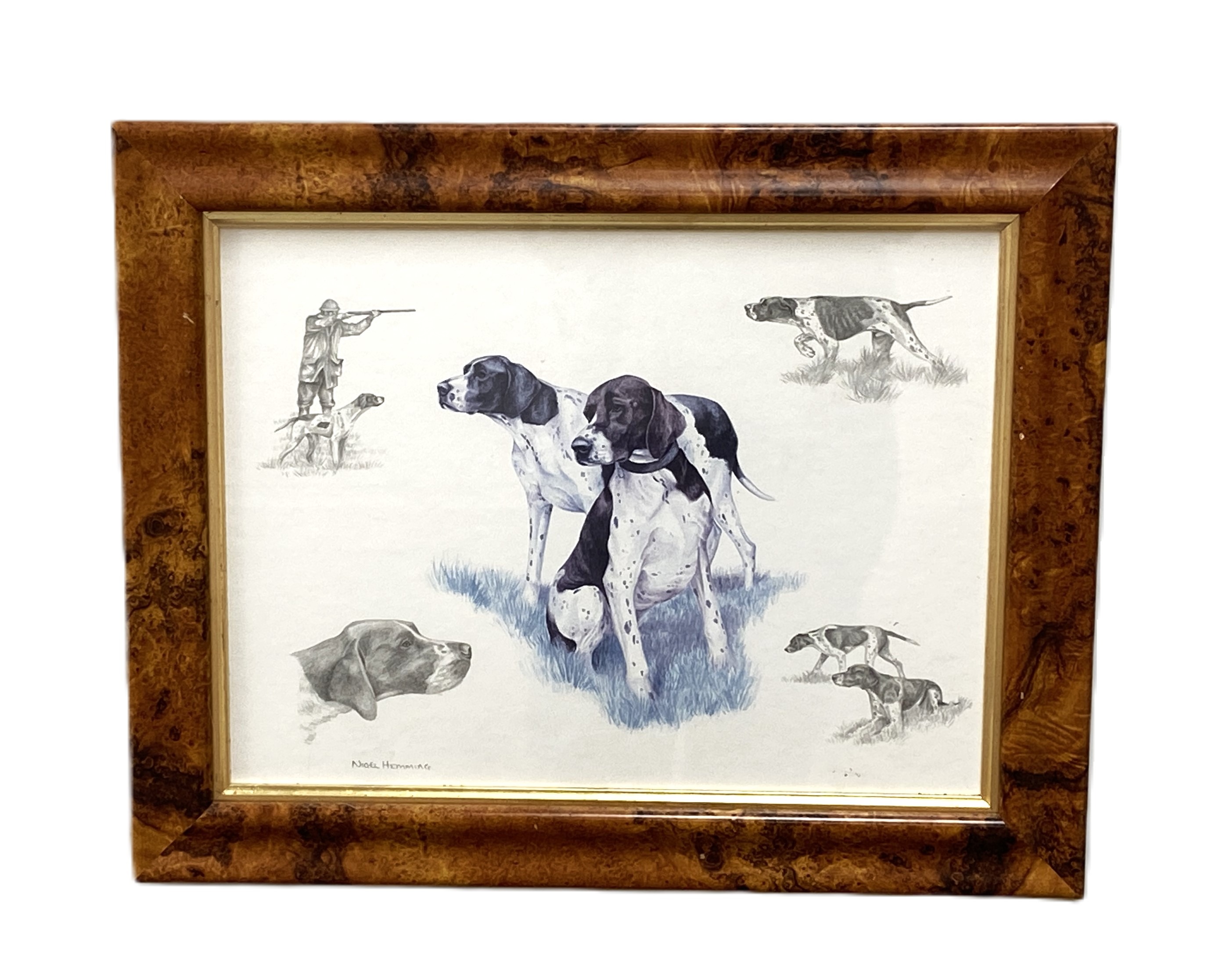 Four pictures, including JANE ROBSON, ‘Study of a Terrier, ‘Tess’. crayons, signed in pencil; also - Image 5 of 9