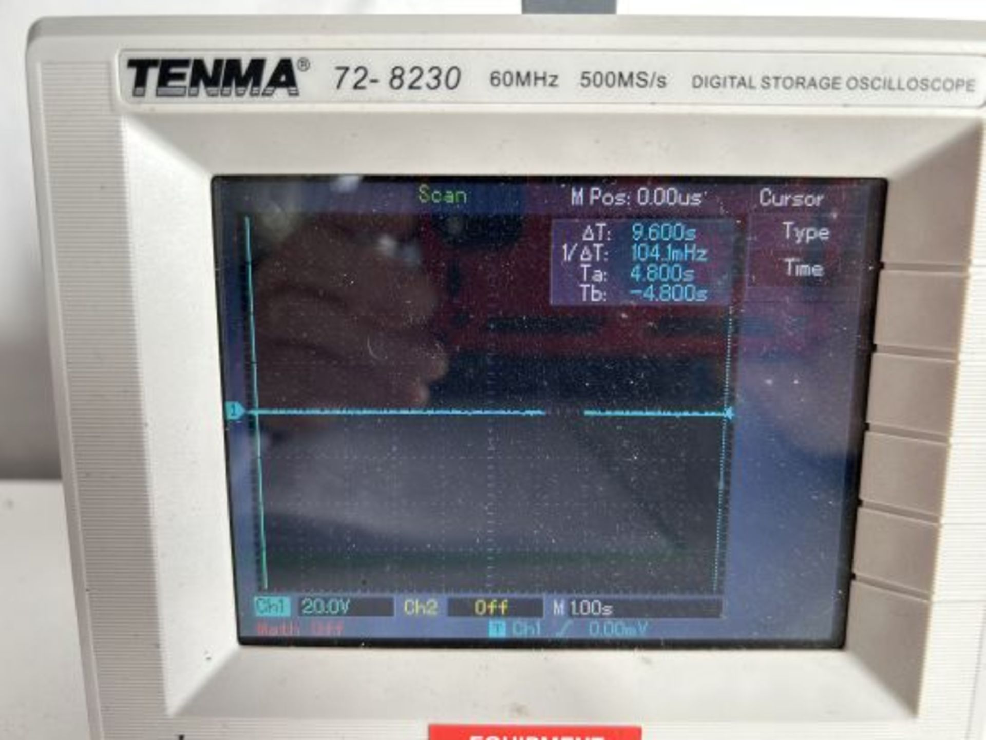 Tenma 72-8230 Digital Storage Oscilloscope, 60MHZ, 500MS/s. - Image 2 of 3