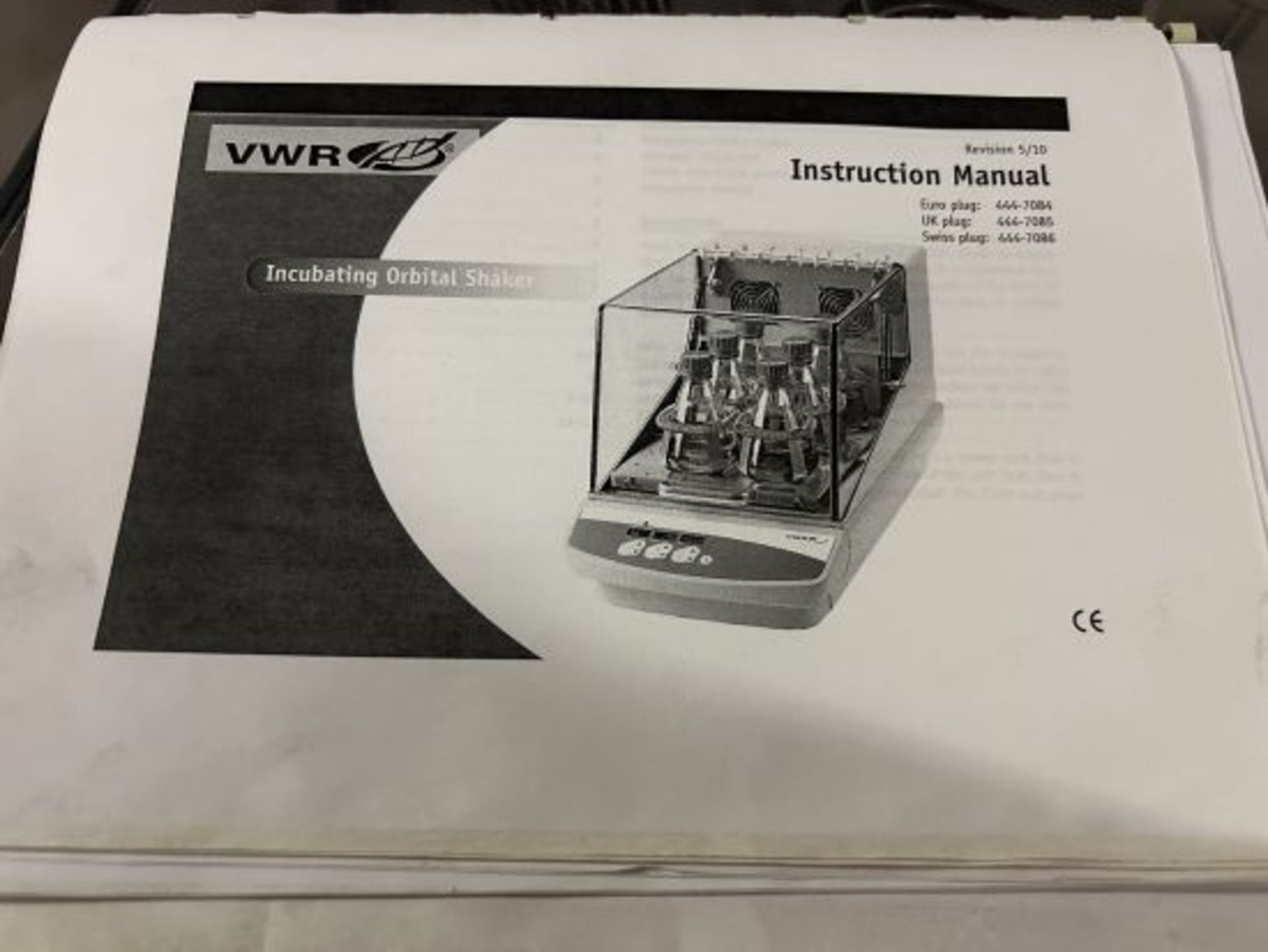 VWG Incubating Orbital Shaker, Single Phase, Serial No 444-7085. - Image 2 of 2