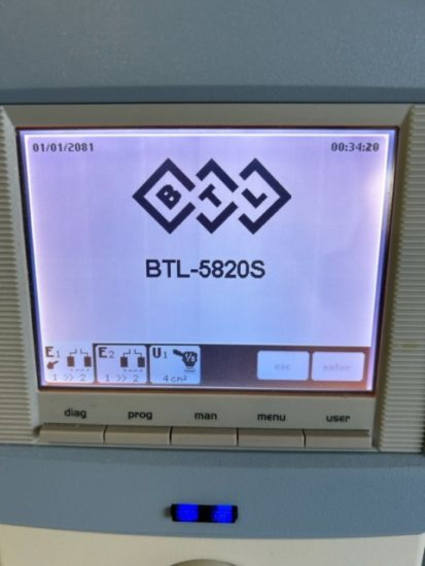 BTL-5820S Two channel device of an Electrotherapy and Ultrasound. - Image 3 of 3