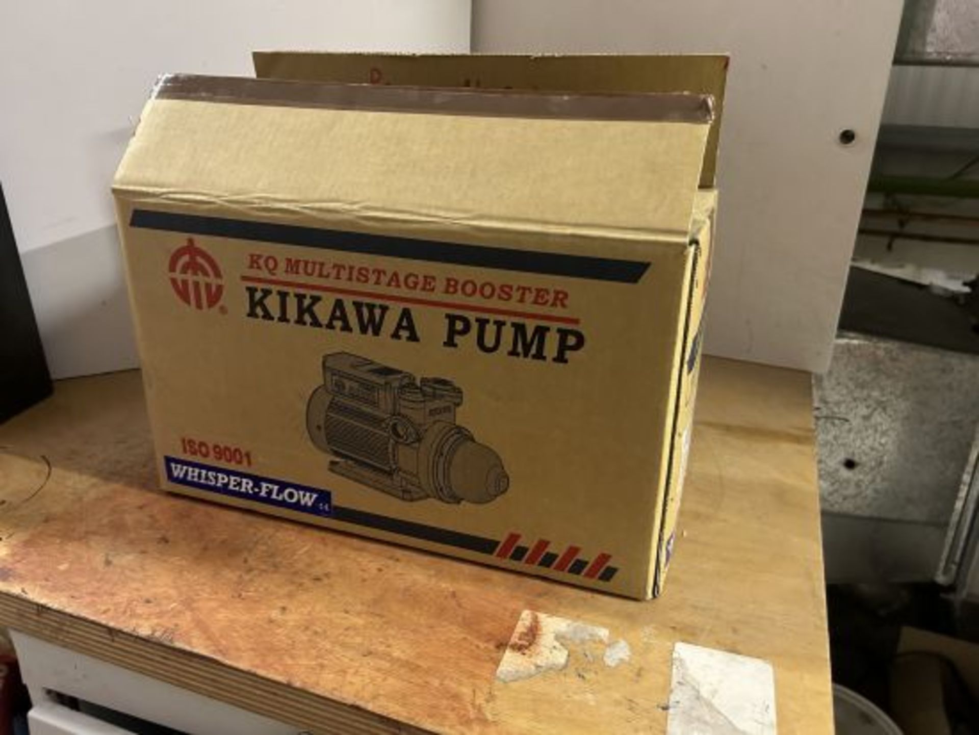 Unused Whisper-Flow Kikawa Multistage Booster Pump, Model KQ800N.