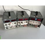 3 x Thurlby Thander PL-320 32V-2A Power Supply Units.