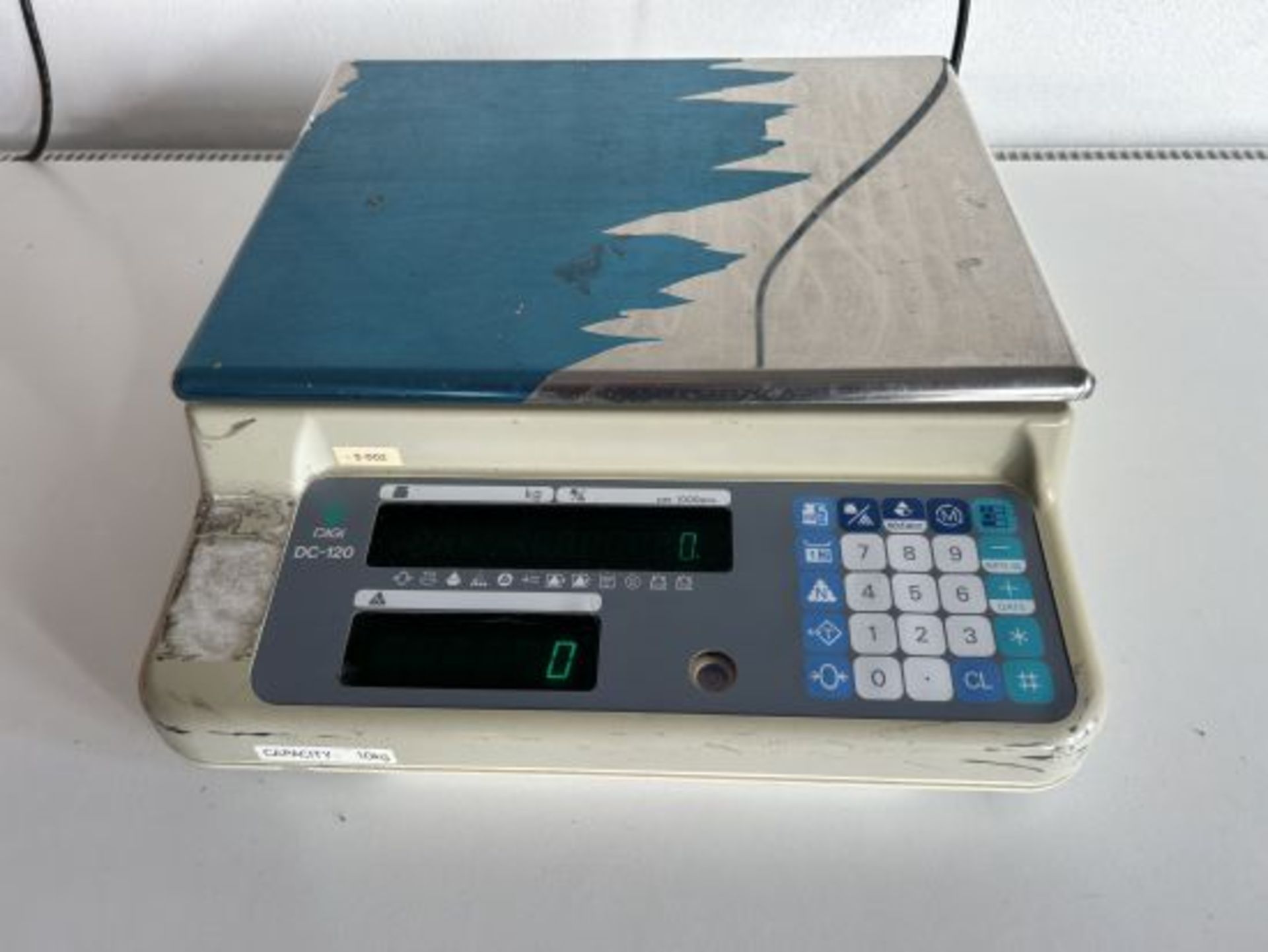 Digi DC-120 Benchtop Weighing Scales, Max Capacity 10Kgs, Single Phase.