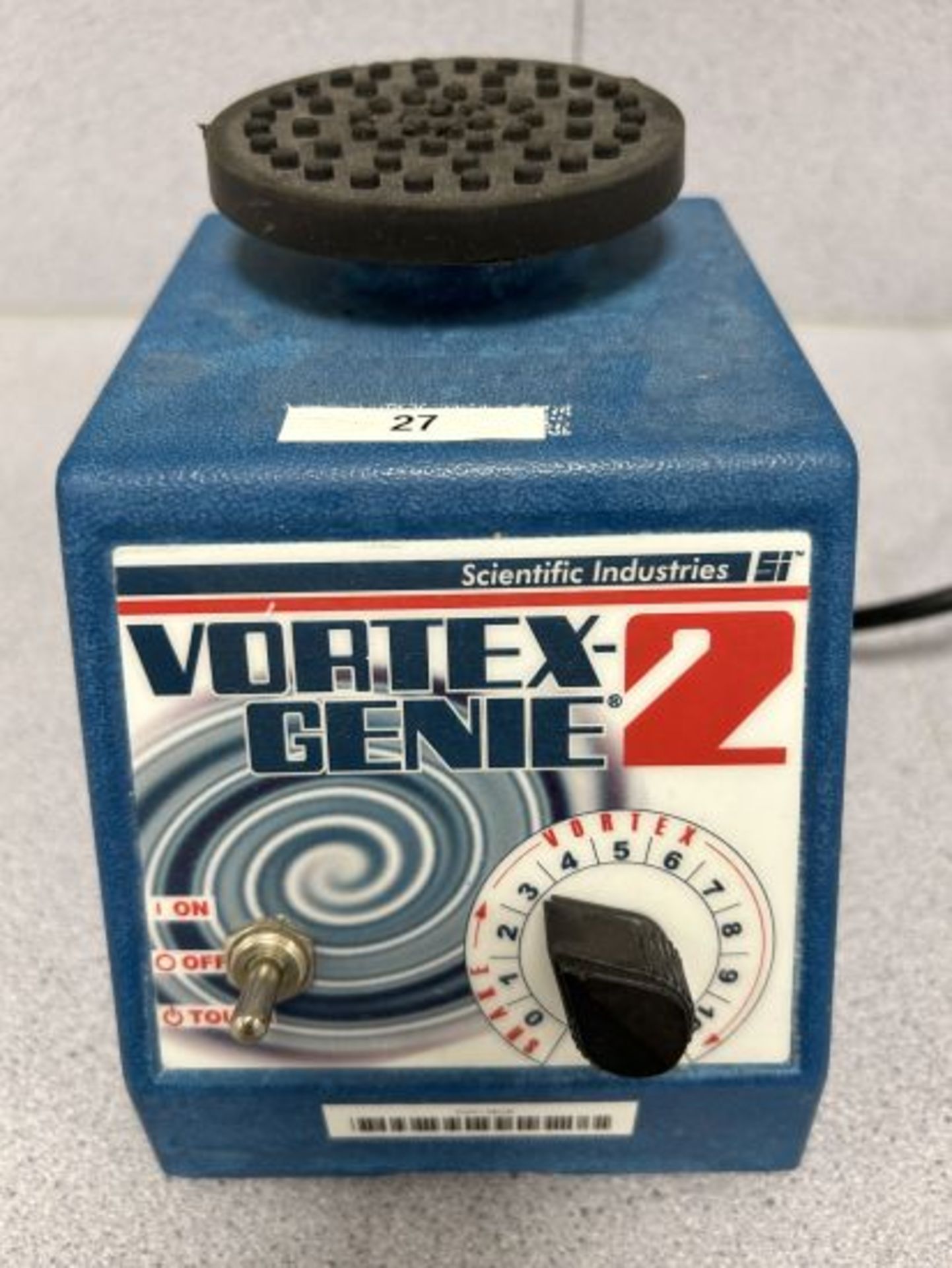 Vortex Genie 2 Mixer, Variable Speed Control, Single Phase, Serial No 2148473.