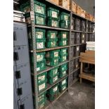 SECT.'S 4'X8'X2' MET. PARTS SHELVING