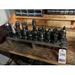 CAT 40 TOOL HOLDERS W/ STANDS