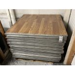 4'X4' WOOD DANCE FLOOR PANELS