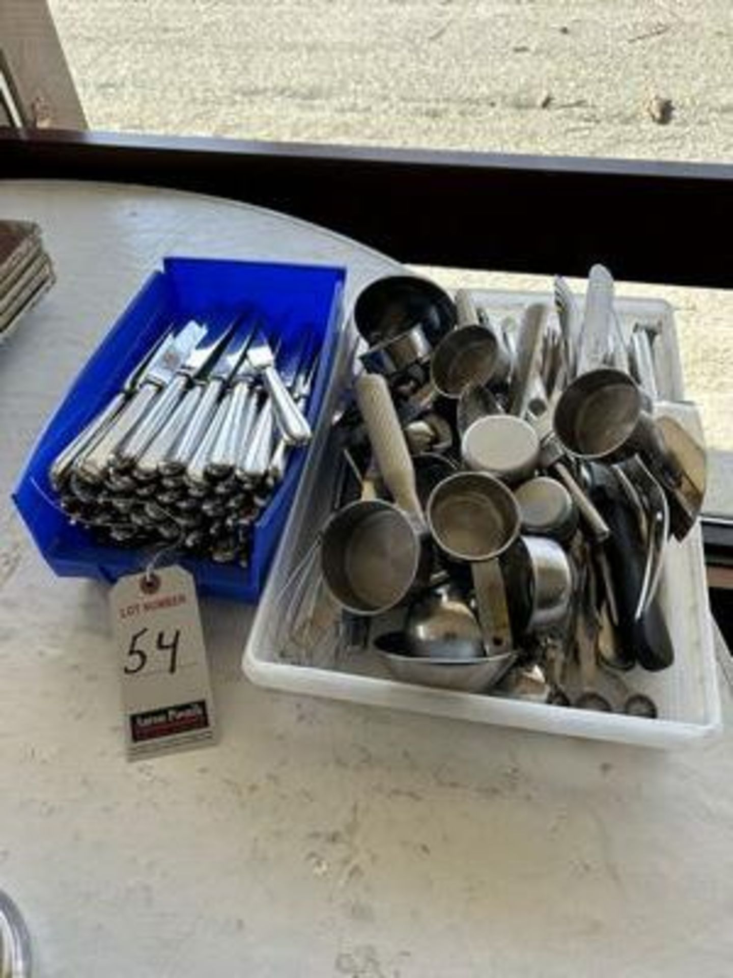 LOT OF ASS'T KNIVES, TONGS, WHISKS, ETC.