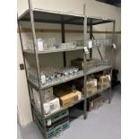 SECT.'S 3'X7'X27" MET. SHELVING