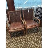 RATTAN ARMCHAIRS