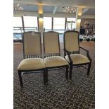 UPH. & WOOD SIDE CHAIRS