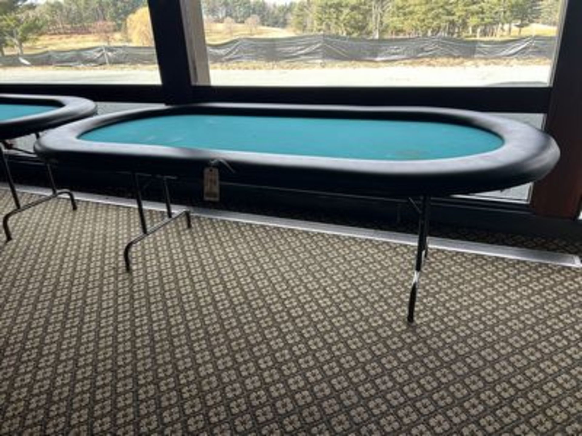 8'X4' FELTED POKER TABLE