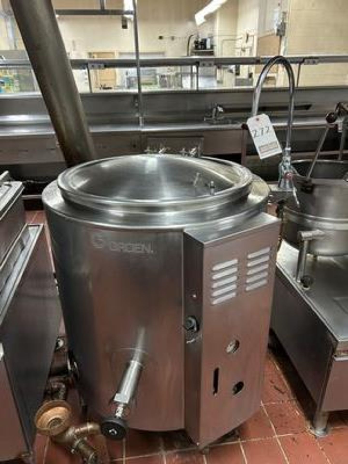 GROEN S.S.STEAM KETTLE, GAS, M/N AH/1-40