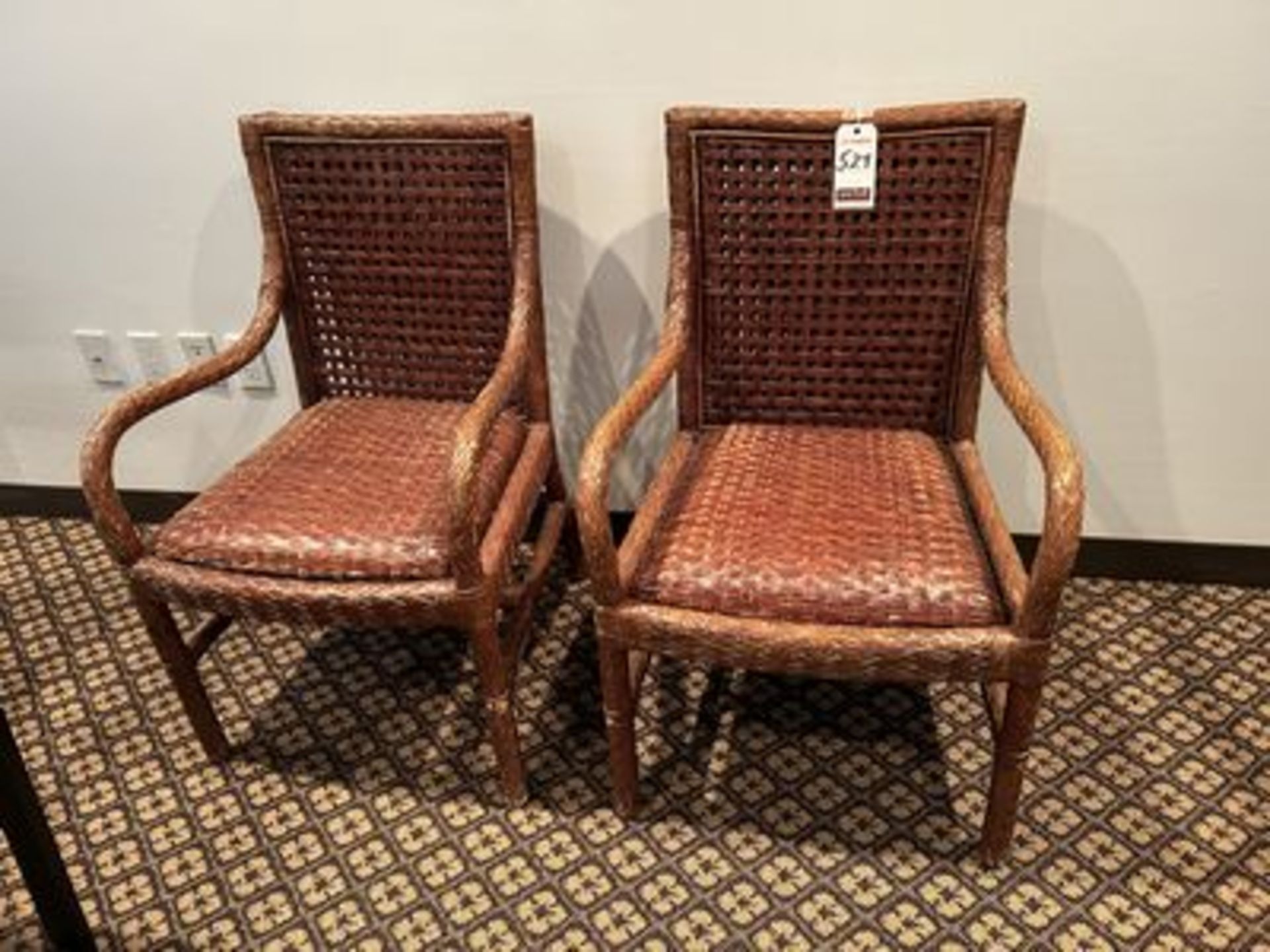 RATTAN ARMCHAIRS