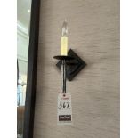 MET. 1-LIGHT SCONCES