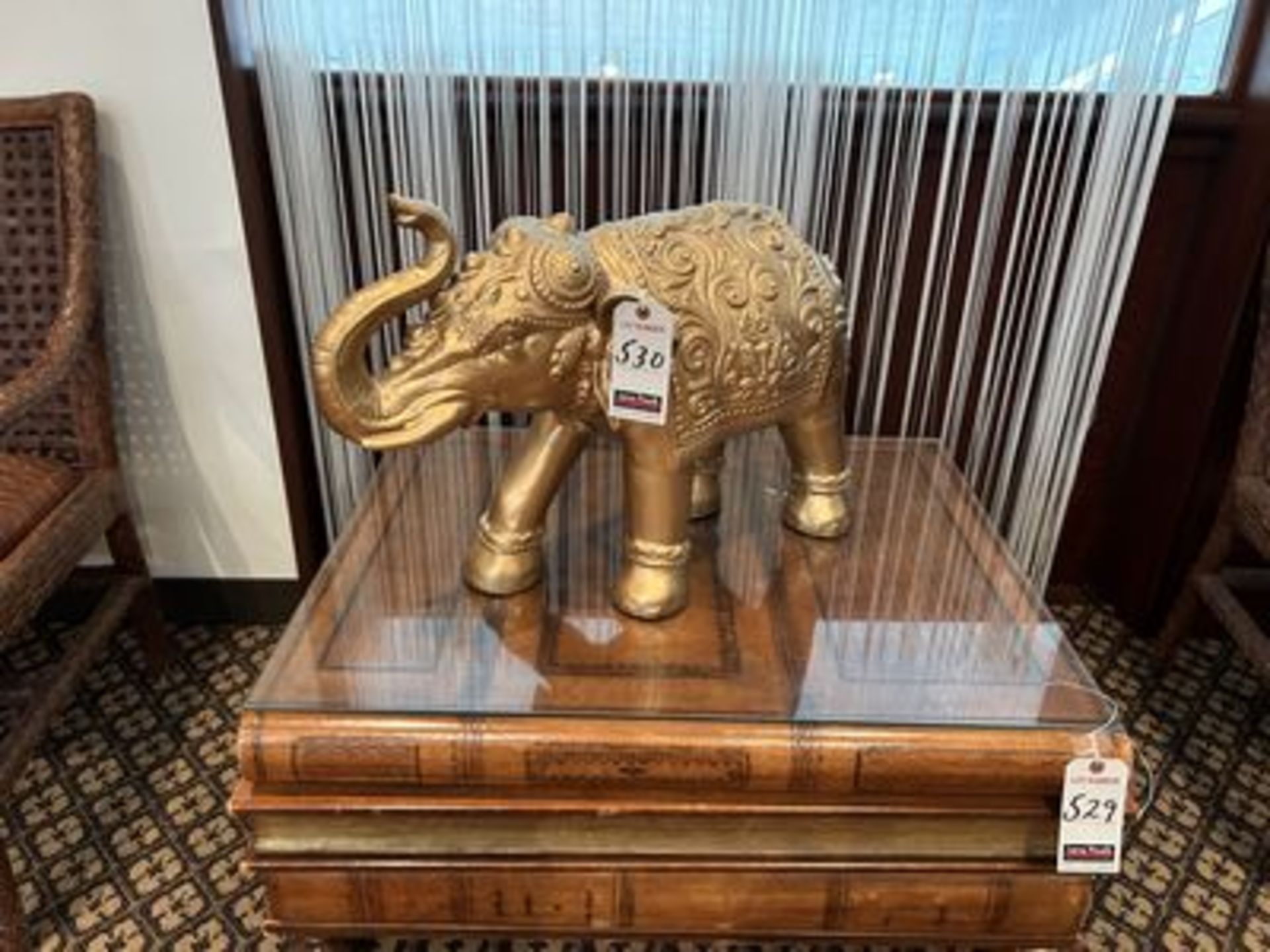 27" ELEPHANT FIGURINE