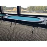 8'X4' FELTED POKER TABLE