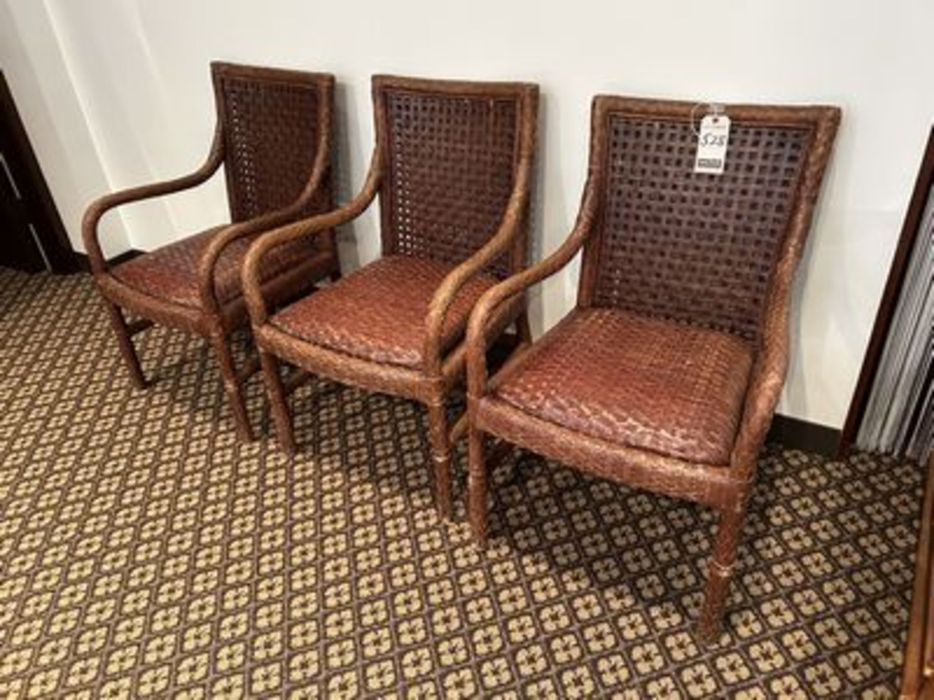 RATTAN ARMCHAIRS