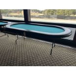 8'X4' FELTED POKER TABLE