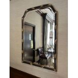 30"X44" FRAMED BEVELED MIRROR