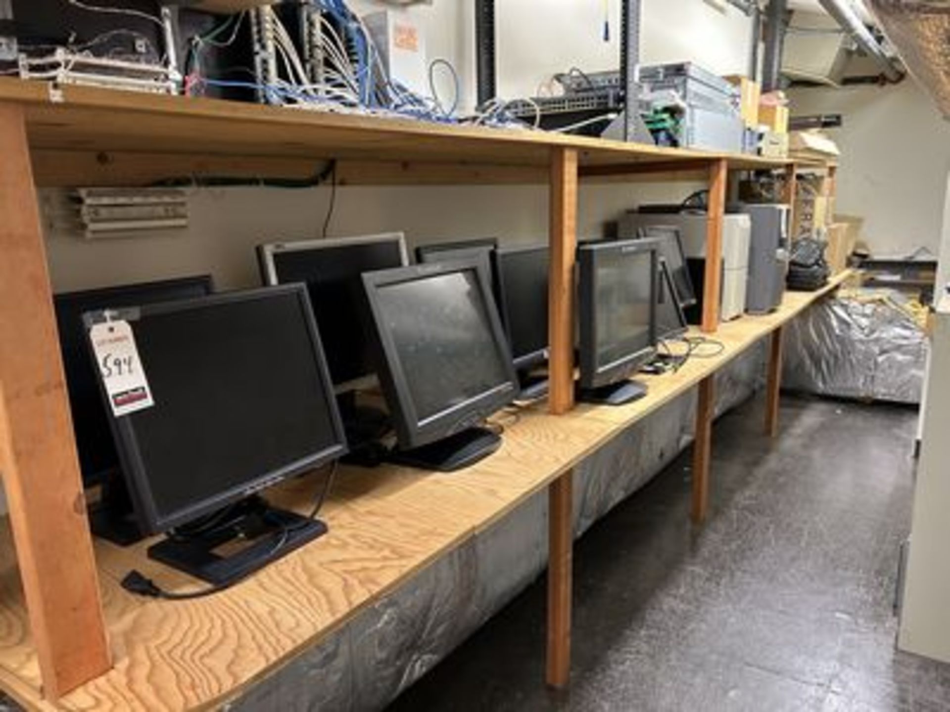 LOT OF ASS'T MONITORS, PC'S, PHONE SYSTEMS & ELECTRONICS