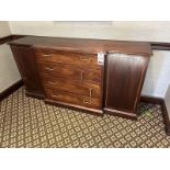 65" 6D WOOD BUFFET