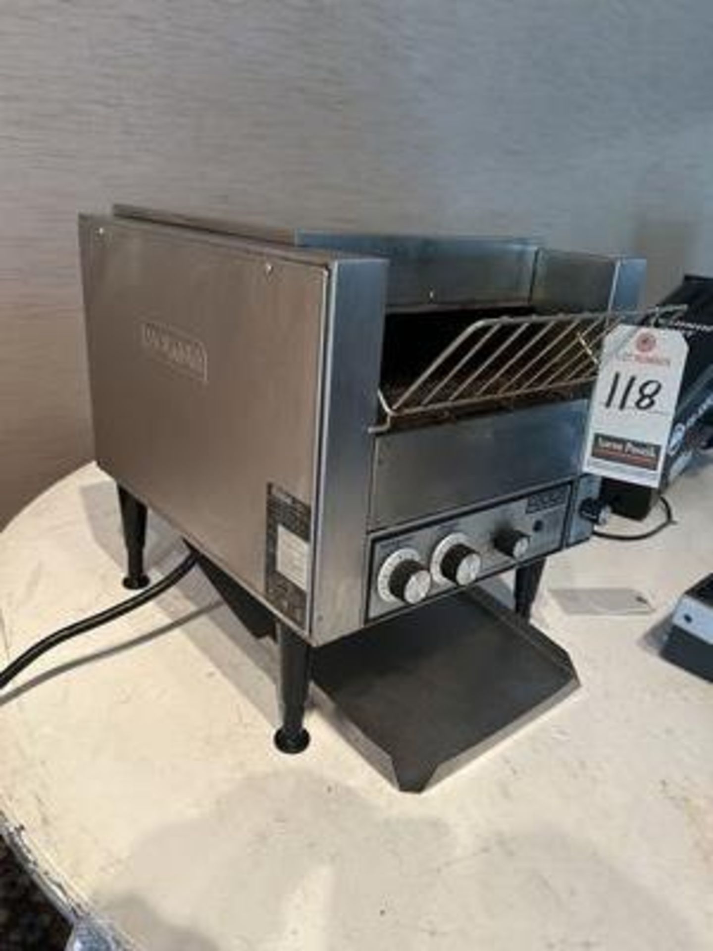 HOLMAN S.S. CONVEYOR TYPE TOASTER, 115V, 1 PH.